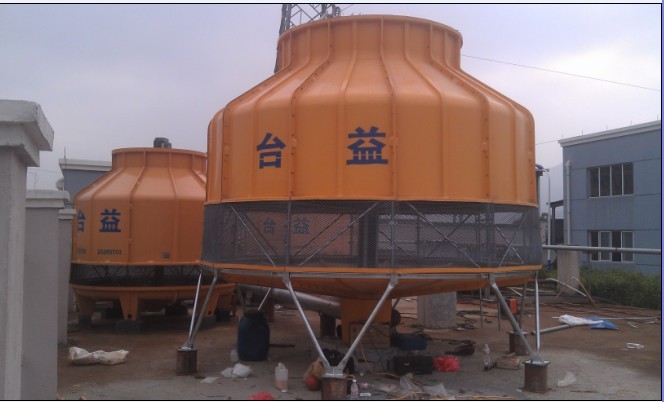 浙江臨安3臺(tái)冷卻塔安裝完工
